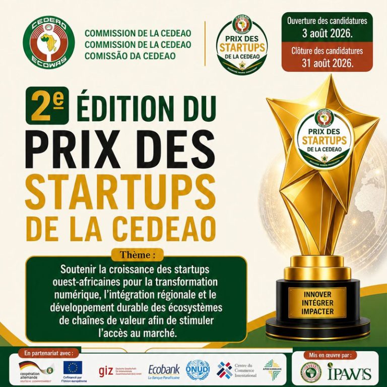 2e édition des prix CEDEAO pour les startups